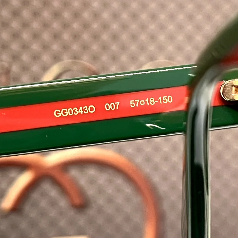 NEW GUCCI GG03430 Glasses in color 007 (Black)